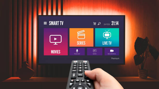 4K Smart TV showing NOVA CAST IPTV annual subscription interface
